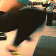 16 years old Fitness girl Ellyssa Jumping