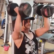 17 years old Bodybuilder Europa Shoulders workout