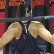 18 years old Fitness girl Ankita Back workout