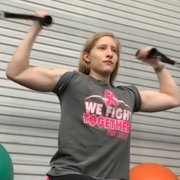 17 years old Powerlifter Claire Workout muscles