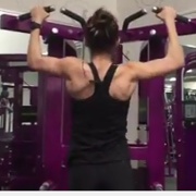 14 years old Fitness girl Madison Pull ups