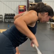 17 years old Crossfit Sabrina Workout muscles