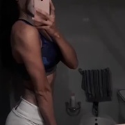 18 years old Fitness girl Michela Muscles