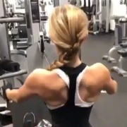 16 years old Fitness girl Alexa Workout muscles