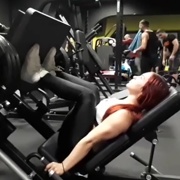 15 years old Fitness girl Helena Legs workout