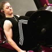 16 years old Fitness girl Isabella Legs workout