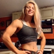 17 years old Wrestler Sylvia Posing
