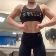 16 years old Fitness girl Madison Posing