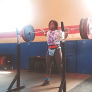 17 years old Weightlifter Jessica Squat 275 lbs