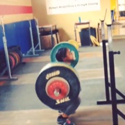 17 years old Weightlifter Jessica Squat 265 lbs for 4 reps
