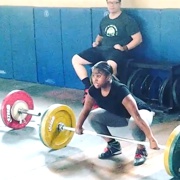 17 years old Weightlifter Jessica Weightlifting 143 lbs