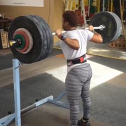 18 years old Weightlifter Jessica Squat 313 lbs