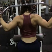 18 years old Bodybuilder Brittney Back workout