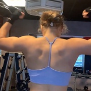 18 years old Fitness girls AnabelMaria Workout muscles