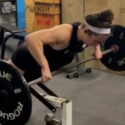 17 years old Crossfit Emma Workout muscles