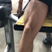 17 years old Fitness girl Pamela Legs workout