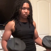 16 years old Fitness girl Jada Back workout